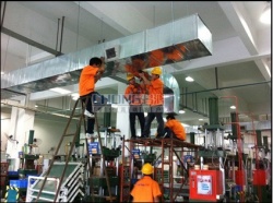 格力凱邦車間環(huán)?？照{(diào)安裝工程.